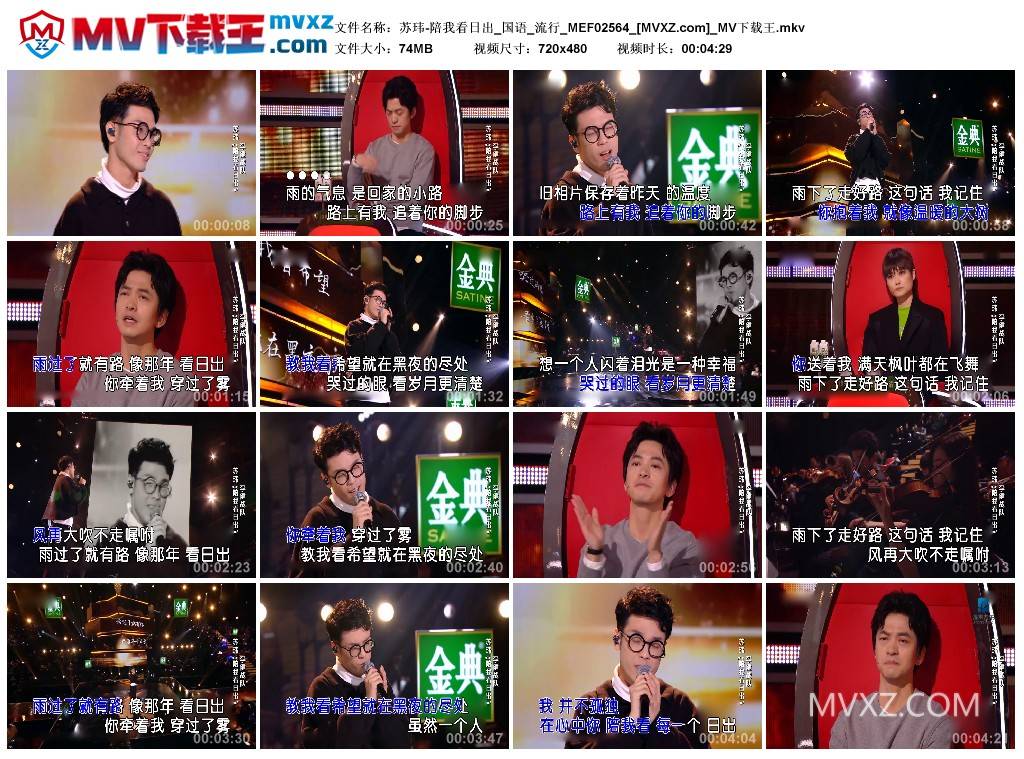 苏玮-陪我看日出_国语_流行_MEF02564